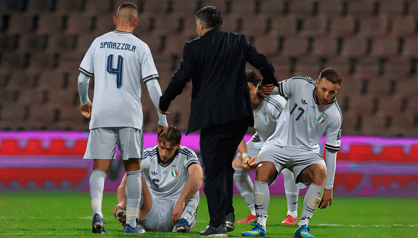 Italy out of the World Cup