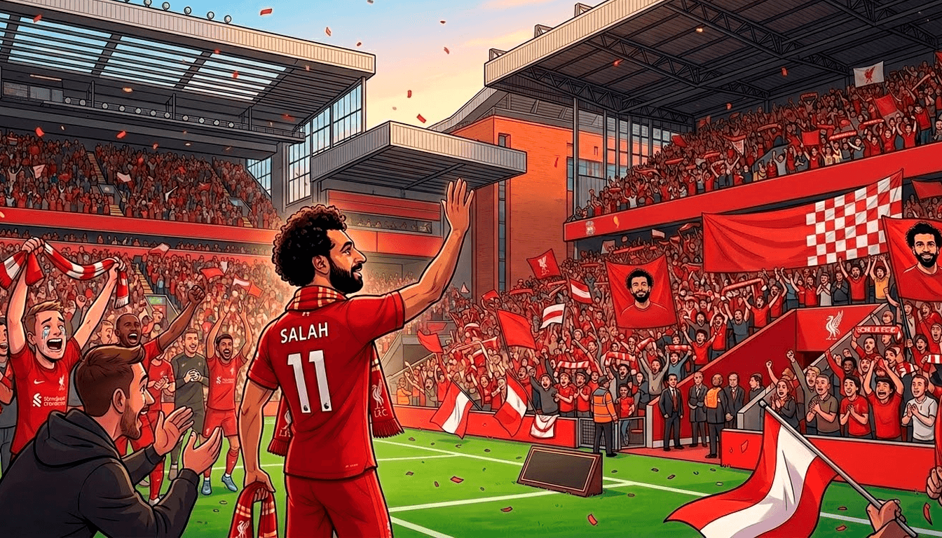 Mohamed Salah leaves Liverpool